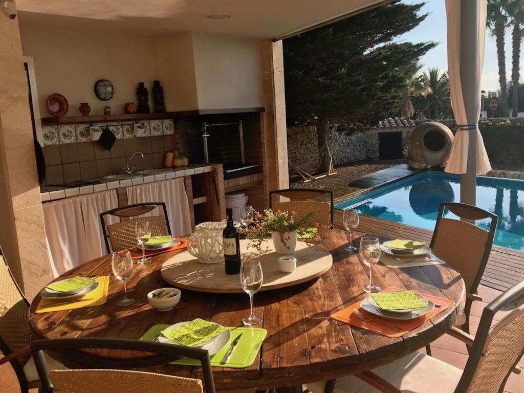 Villa Victoria Sa Caleta Ngoại thất bức ảnh